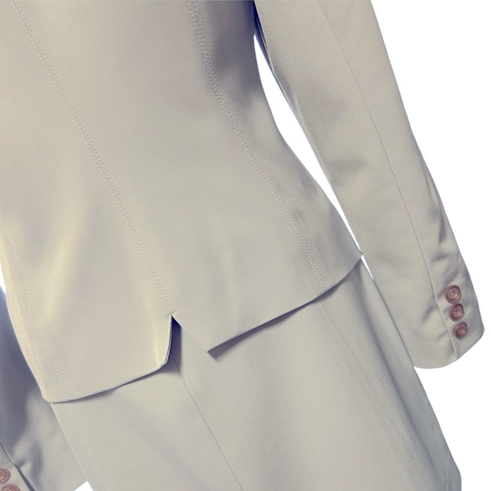 BEBE Light Gray Blazer and Dress Set - Picture 7 of 11